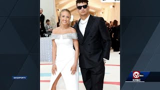 Chiefs quarterback Patrick Mahomes, wife Brittany among those at Met Gala event