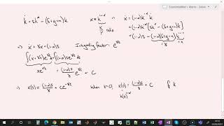Solow model: Analytical solution