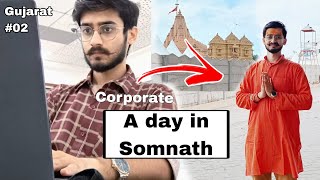 A day in Somnath Jyotirling and Veraval Darshan | Hotel, Free Food (Bhog), Places to travel, Swastik