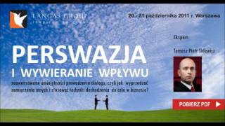 Szkolenie - Perswazja i wywieranie wpływu - www.langas.pl