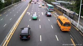 Sysvideo 4K 8 Megapixel IP Camera Demo traffic car