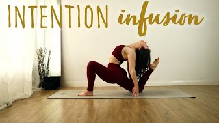 Intention Infusion 🍓 40 Minute Int/Adv Side Body Opening Vinyasa Flow