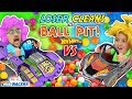 LOSER CLEANS BALL PIT BALLS: HOTWHEELS RACE! FGTEEV Father vs Son OSMO MIND RACERS iPad App Game!