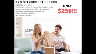 Flip-It Box! Try Our Products & Services With This One Time $250 Purchase - FREE SHIPPING INCLUDED!