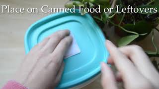Removable Food Canning Labels