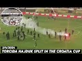 TORCIDA HAJDUK SPLIT IN THE CROATIA CUP || Hajduk split vs Dinamo Zagreb 3/4/2024