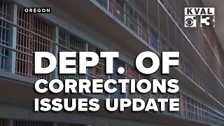 Oregon Dept. of Corrections gives 120-day update after Health Services Div. investigation