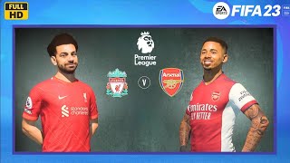 Arsenal Vs Liverpool - Premier League 2023 | FIFA 23- Full Match Gameplay