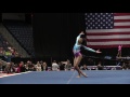 Jay Jay Marshall - Floor Exercise - 2016 Secret U.S. Classic - Junior