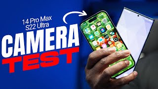 iPhone 14 Pro Max vs Samsung Galaxy S22 Ultra Camera Test | IT'S INTENSE!