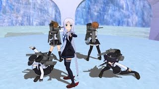 【澪礿】艦これ MMD(海風、雷、電、曉、響) FREELY TOMORROW