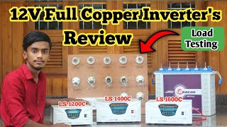 Full Copper Inverters // Three types of inverter // LS1200C ,LS 1400C, LS 1600C, REVIEW //