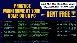 How to install Mainframe in personal computer || Hercules mainframe || mainframe access rent free