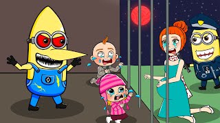 Zombie Apocalypse!!🧟🧟 Kevin Turn Into Mosquito Monster!!! Minions Sad Story - Minions Animation