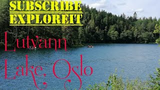 Oslo, Norway, Crystal Clear Lutvann Lake #travel #oslo #Norway