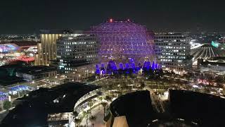 Expo 2020, view of all pavilions from sky garden-20.11.2021