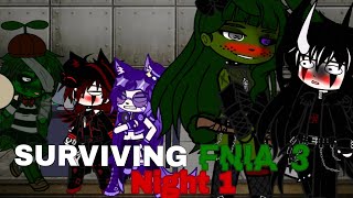 Surviving FNIA 3: Night 1 (Gacha Club)