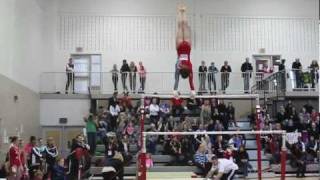 Brittany Rogers wins gold on uneven bars at 2012 Elite Canada