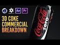 3D Coke Commercial Tutorial in Cinema 4D, Octane Render, After Effects