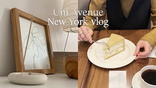 NY Vlog. Maron cake from Harbs. Chelsea gallery. Albers and Morandi. My New York life Vlog