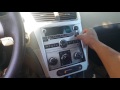 2008-2012 Chevrolet Malibu How To Remove Radio EASY DIY HD!!