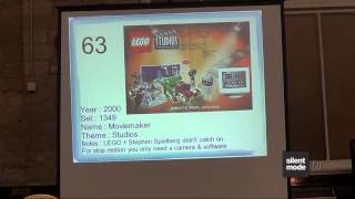 STEAM 2013 talk: History of LEGO in 100 sets