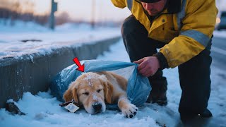 Golden Retriever Puppy Found Frozen Solid in a Bag — What They Discovered Next Is Beyond Evil