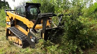 Cat® 299D2 XHP Compact Track Loader with Mulcher Customer Story (Northamptonshire, UK)