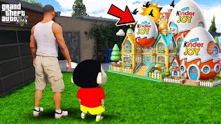 Shinchan and Franklin Build New Kinder Joy House in GTA 5