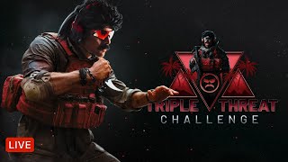 🔴LIVE - TRIPLE THREAT CHALLENGE - EP3