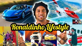 Ronaldinho Luxury Lifestyle 2024 | Bio, Income, Net Worth, Cars, Goals, Private Jet, Yacht, House