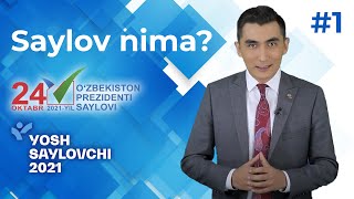 1-videodars. Saylov nima?