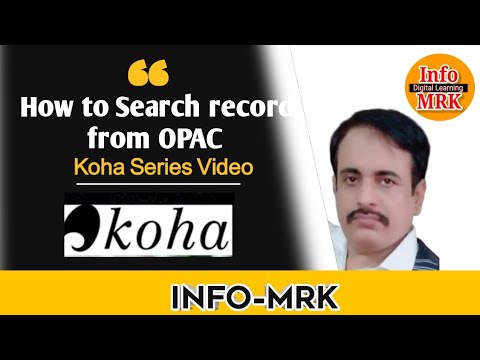How do I search for a book in OPAC?