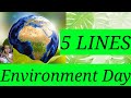 5 Lines on World Environment day 2024