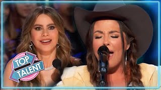 Amazing Original Song For Her Grandpa Has Judge Sofia In SHOCK On America's Got Talent 2023