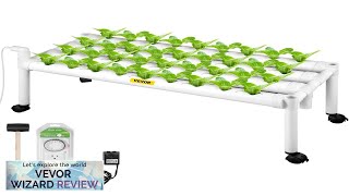 VEVOR Hydroponics Growing System 36 Sites 4 Food-Grade PVC-U Pipes 1 Layer Review