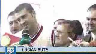 Romanian Champion LUCIAN BUTE returns home after his victory