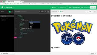 Mozilla Thimble Part 1 (HTML)