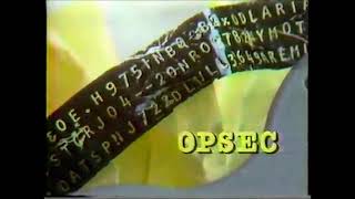 AFRTS   Think OPSEC   Typewriter Ribbon 1983       1302