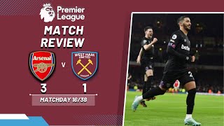 ARSENAL 3-1 WEST HAM | MOYES: TIME TO GO?! | PREMIER LEAGUE | MATCH REVIEW