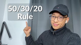 How To Budget And Manage Your Money (50/30/20 Rule)