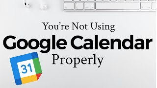 How To Best Use Google Calendar (iPhone)