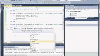 VB Tutorial 08 - ListBox Simple