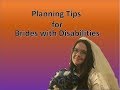 Femme de Chem Chats Planning Tips for Brides with Disabilities