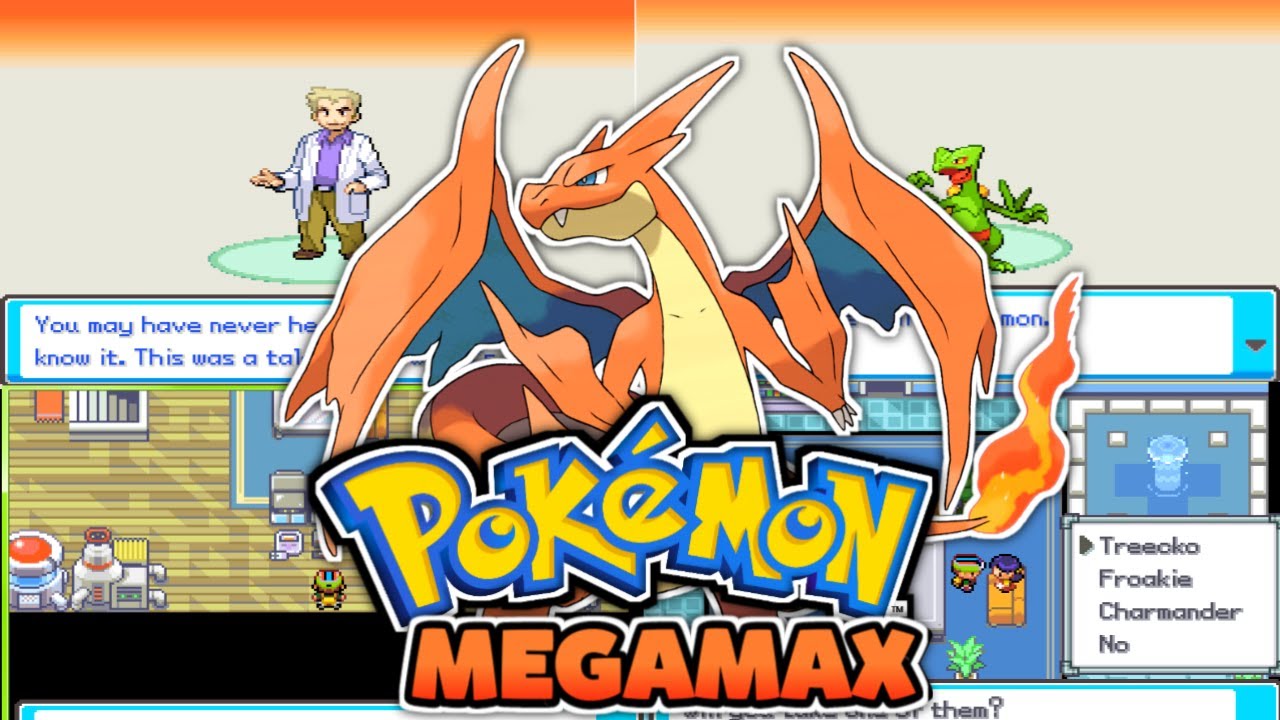 New Pokemon RPGXP ROM HACK With New Starters, Anime Characters, New ...