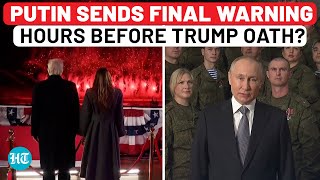 Putin Stuns Trump With Final Warning, Hours Before US President's Inauguration? | Russia-Ukraine War