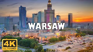 Warsaw, Poland 🇵🇱 | 4K Drone Footage