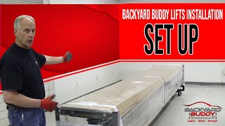 DIY BACKYARD BUDDY LIFTS INSTALLATION - SETTING UP YOUR 4 POST LIFT