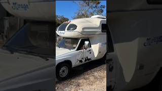 DRIVING DREAMS! 1986 Toyota Mirage Motorhome RV: A White Adventure Machine