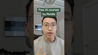 Learn AI for free from Nvidia #aicourses #freeeducation #nvidia